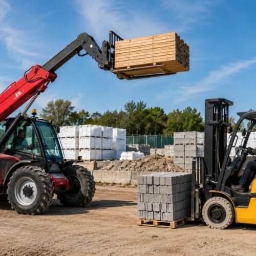 Telehandler vs Forklift: Which Machine Is Right for Your Job Site?