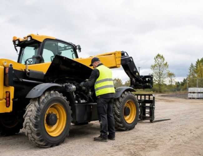 Telehandler Maintenance Checklist: 10 Things to Check Before Every Shift