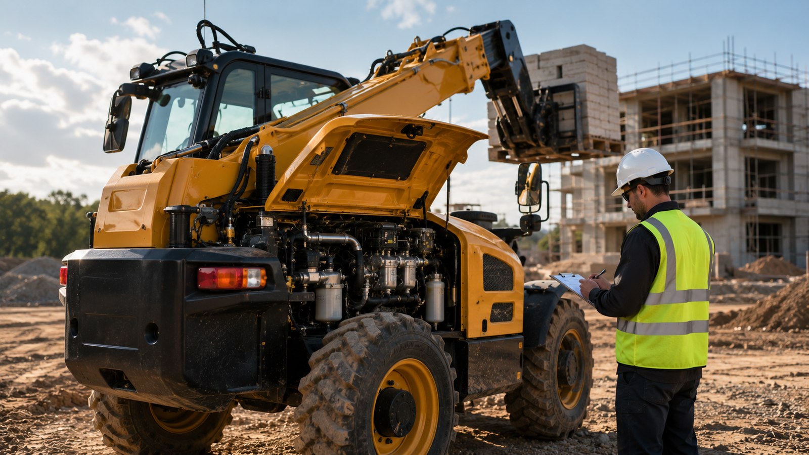 Telehandler Fuel Efficiency