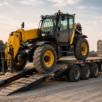 Telehandler Transport: How to Safely Load and Move Your Machine
