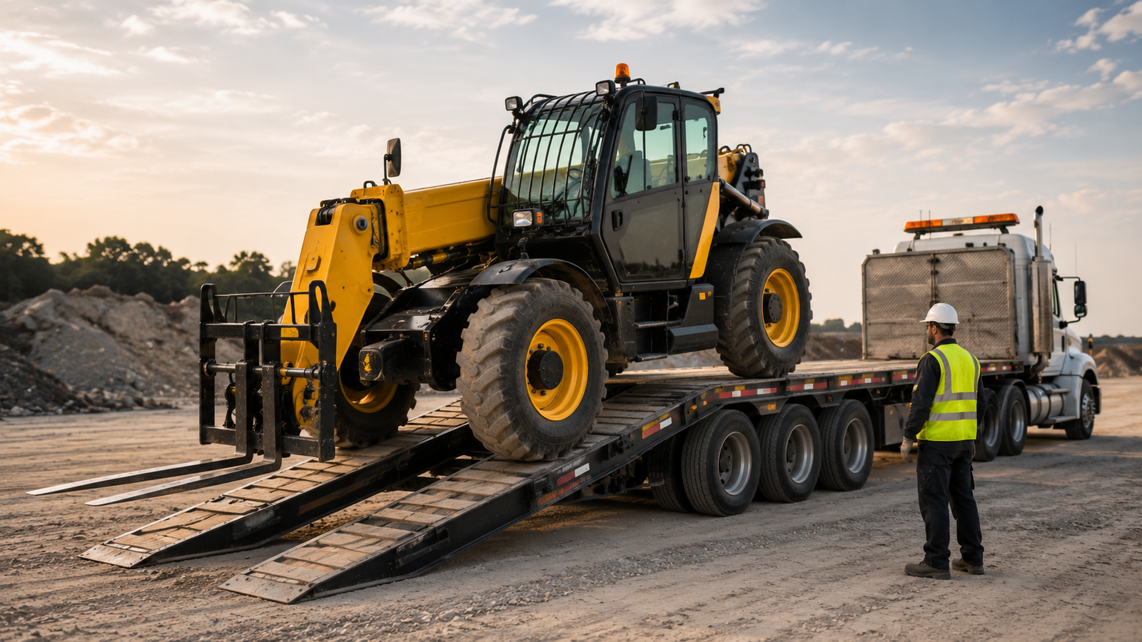 Telehandler Transport