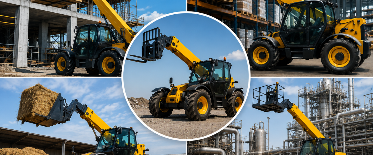 Telehandler Applications: 4 Industries Where This Machine Works Best