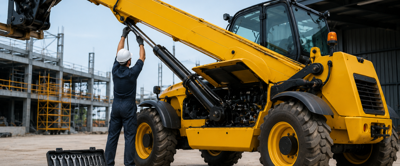 Telehandler Boom Maintenance: 7 Checks to Prevent Costly Breakdowns