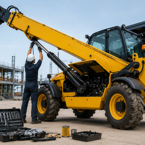 Telehandler Boom Maintenance: 7 Checks to Prevent Costly Breakdowns