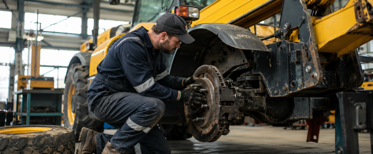 Telehandler Brake Maintenance: 5 Signs Your Brakes Need Immediate Service