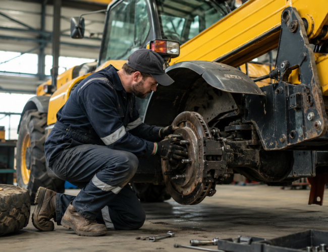Telehandler Brake Maintenance: 5 Signs Your Brakes Need Immediate Service