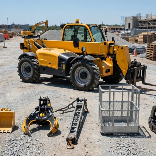 Telehandler Attachment Guide: 7 Must-Have Tools and How to Choose the Right One
