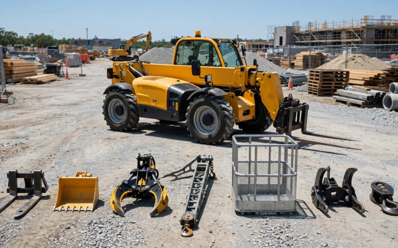 telehandler attachment guide
