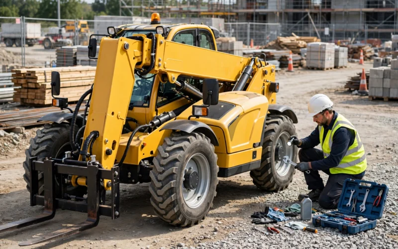 routine telehandler maintenance