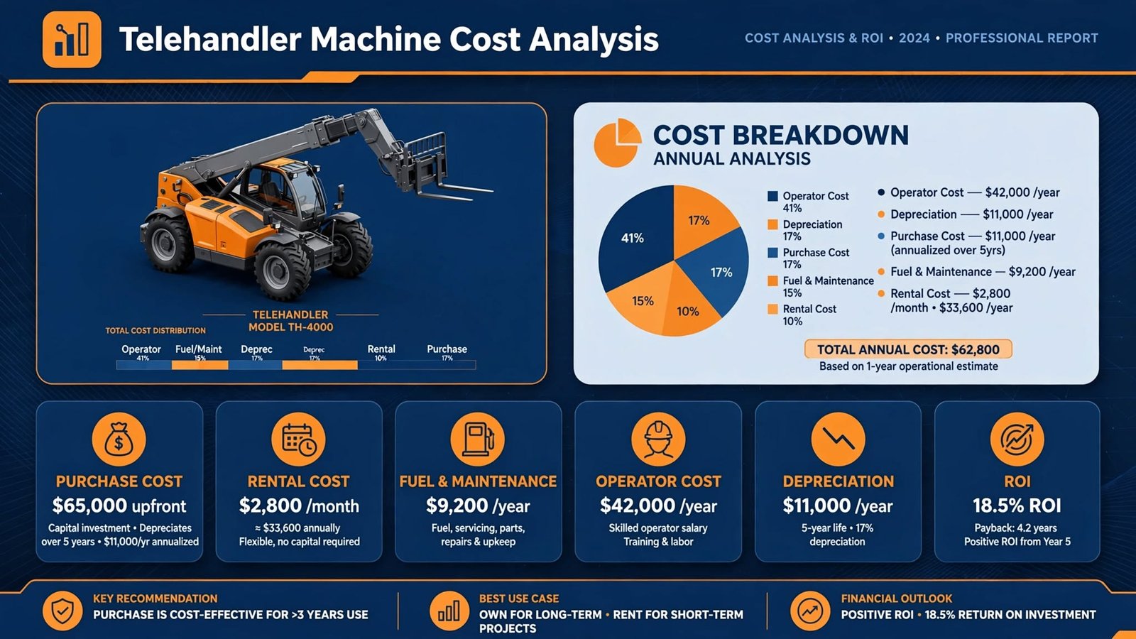 Telehandler Machine Cost Analysis