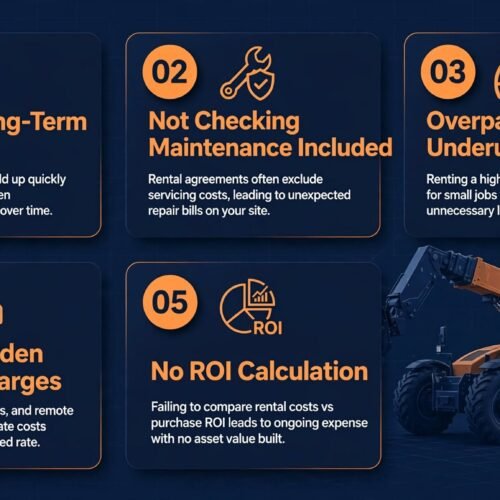 Telehandler Rental: 5 Mistakes That Cost You More Than Buying