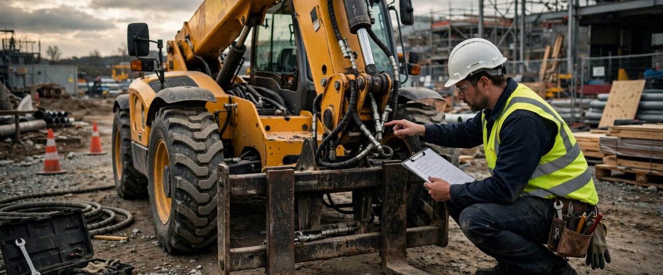 Telehandler Inspection: 7 Checks That Prevent Costly Downtime