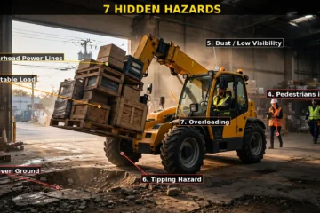 Telehandler Safety: 7 Hidden Hazards That Put Operators at Risk