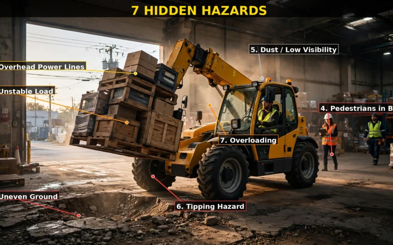 Telehandler Safety: 7 Hidden Hazards That Put Operators at Risk